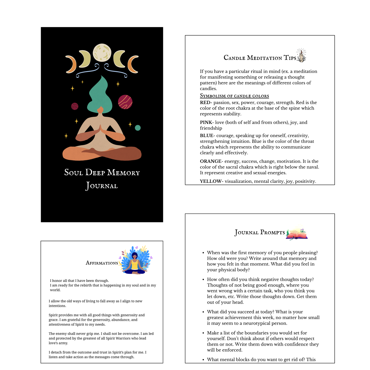 Soul Deep Memory Journal